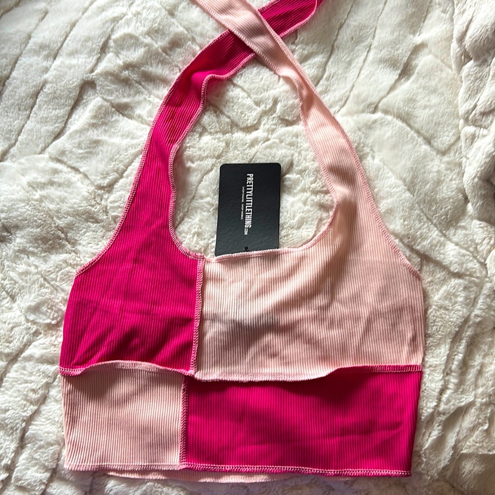 NEW halter crop top from Pretty Little Thing